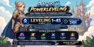 Aion 2 Global — Leveling 1–45 | Entrega em até 24h - Outros