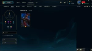 CONTA SMURF NV 25 COM SKIN DO UDYR ULTIMATE  E 4 SKINS - League of Legends LOL