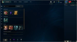 CONTA SMURF NV 25 COM SKIN DO UDYR ULTIMATE  E 4 SKINS - League of Legends LOL