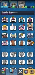 Conta clash royale NV 12 quase 13  com 5332 troféus