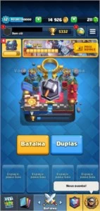 Conta clash royale NV 12 quase 13  com 5332 troféus
