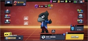 Conta brawl stars 25k troféus E-mail único