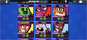 Conta brawl stars 25k troféus E-mail único