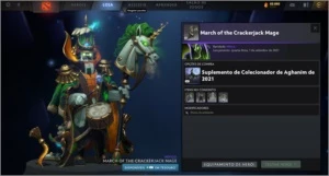 SETS COLLECTORS CACHE AGHANIM 2021, leia descrição - DOTA 2