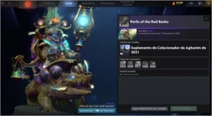 SETS COLLECTORS CACHE AGHANIM 2021, leia descrição - DOTA 2
