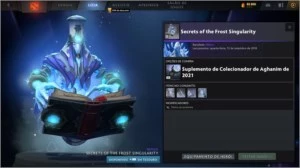 SETS COLLECTORS CACHE AGHANIM 2021, leia descrição - DOTA 2