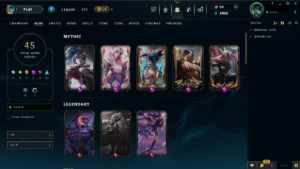 Conta League Of Legends - 45 Skins LOL