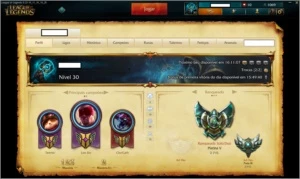 Conta league of legends - Platina 5 - 35 champs - +3skins LOL