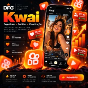 Seguidores e Visualizações para Kwai | Entrega Imediata - Redes Sociais