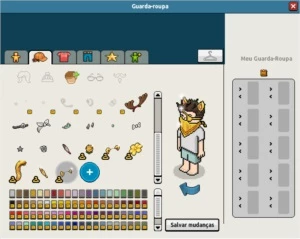 Conta Habbo 2009 Todos os Packs Dourados