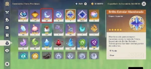 40 Pers. - 15T5 - 14Nv90 - 7Armas T5 - Mts Recursos - Genshin Impact