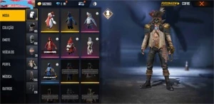 Vende-se Conta Free Fire
