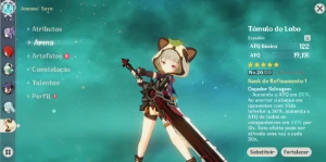 CONTA GENSHIN AR57 c 9 PERSONAGENS 5* + 3 ARMAS 5* E 27 WISH - Genshin Impact