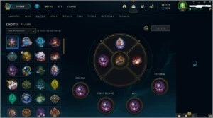 Conta no League of Legends Platina 1/ 99 Champions/ 44 Skins LOL