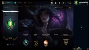 Conta no League of Legends Platina 1/ 99 Champions/ 44 Skins LOL