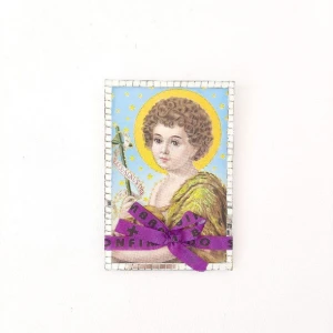 Mini Santinho São João - Artesanato e Personalizados