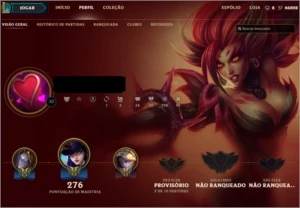 Conta todos os heros / 562 skins - League of Legends LOL
