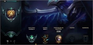 Conta lol platina 4, 69 skins lvl 186 - League of Legends