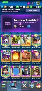 Conta Clash Royale lv 14 gemada