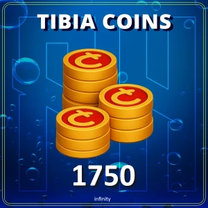 1750 Tibia coins - Pacote único