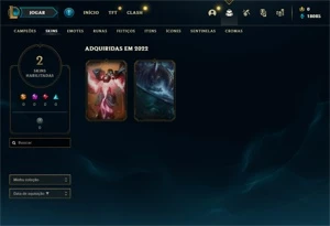 CONTA LOL DIAMANTE IV - 64% WR - League of Legends