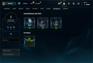 CONTA LOL DIAMANTE IV - 64% WR - League of Legends