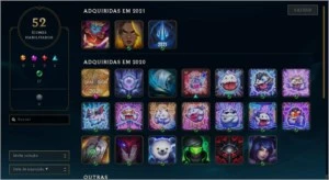 CONTA MESTRE - League of Legends LOL