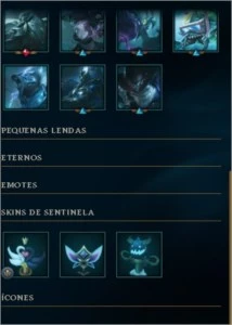CONTA MESTRE - League of Legends LOL