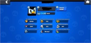 CONTA CLASH OF CLÃNS E BRAWL STARS - Clash of Clans