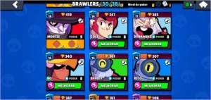 CONTA CLASH OF CLÃNS E BRAWL STARS - Clash of Clans