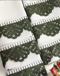 Panos de pratos - Artesanato e Personalizados