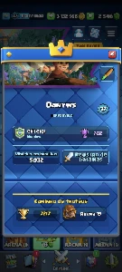 Vendo conta Clash royale