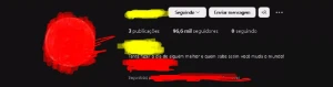 Conta instagram 96 mil seguidores - Redes Sociais