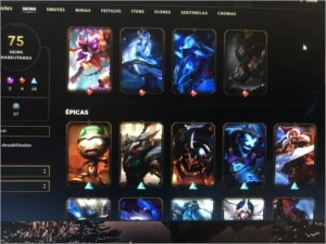 Conta lol com todos os personagens - League of Legends