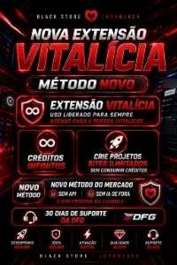 Lovable vitalicia, credito infinitos VITALIA C30 dias! - Inteligência Artificial