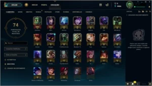 Conta Platina V   LOL - League of Legends