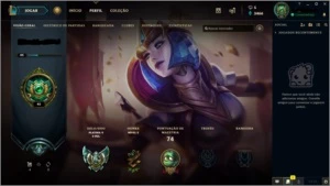 Conta Platina V   LOL - League of Legends