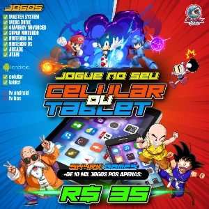 Super Pacote De +10 Mil Jogos Retrô Mobile 📲🚀