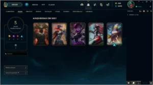 Vendo Pack de Contas - League of Legends LOL