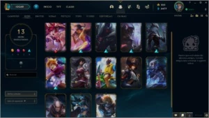 Vendo Pack de Contas - League of Legends LOL
