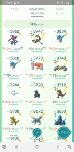 Conta Pokemon Go Lv.48 Ultra rara