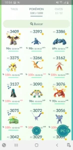 Conta Pokemon Go Lv.48 Ultra rara