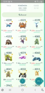 Conta Pokemon Go Lv.48 Ultra rara