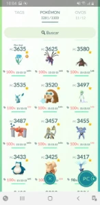 Conta Pokemon Go Lv.48 Ultra rara