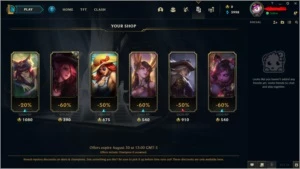 Conta League of Legends LOL