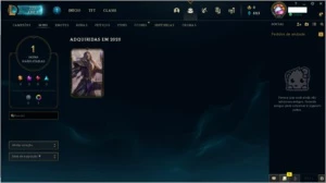 Conta League of Legends (LOL) Platina IV