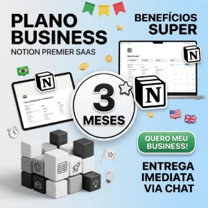Notion Business Premium - 30 dias - Assinaturas e Premium