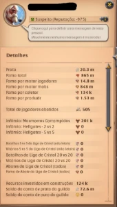 Conta albion online focada em tank e besta
