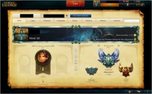 Conta League of Legends Diamante 5 br LOL