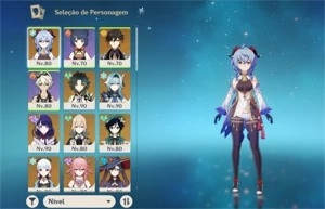 Vendo conta xiao C1+yae miko+venti C1+baal+zhongli mais 8 5* - Genshin Impact